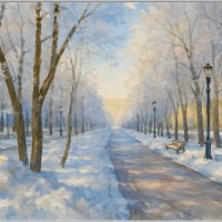 Чонгарский бульвар в Москве. :: Aleksey Afonin