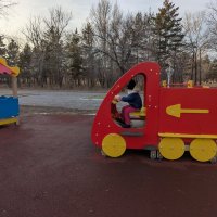 Гонки на грузовичке... :: Андрей Хлопонин