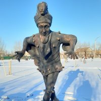 Парк бетонных скульптур в городе Свирске Иркутской области :: Галина Минчук Парк бетонных скульптур в городе Свирске Иркутской области :: Галина Минчук