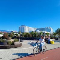 Адлер. Имеретинская (Олимпийская) набережная :: Нина Бутко