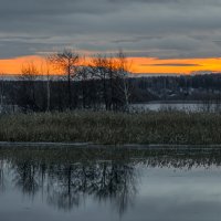 Оранжевые сумерки». :: Сергей Адигамов