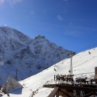 Горнолыжный курорт Чегет. :: Александр Николаев