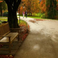 Скамейка в ожидании :: Юрий. Шмаков