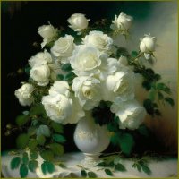 Букет из белых роз ... :: Валентина Надсон