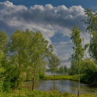 Река и озеро Липпа ... :: Jakob Dick