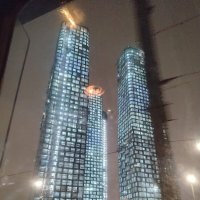 Огни ночной Москвы. :: Людмила Гулина