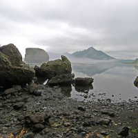 Бухта Тихая. Туман надвигается. :: ИРЭН@ . Бухта Тихая. Туман надвигается. :: ИРЭН@ .