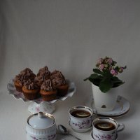 Утреннее чаепитие. :: Снежанна Родионова