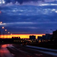 Утро за МКАДом. :: Василий Палий