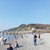 пляжи Дагомыса, ноябрь 25г. :: Виктор пляжи Дагомыса, ноябрь 25г. :: Виктор