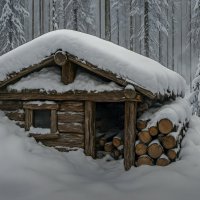 Охотничья избушка :: Aleksey Afonin Охотничья избушка :: Aleksey Afonin