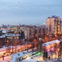 Новосибирск вечерний :: Галина Нестратова Новосибирск вечерний :: Галина Нестратова