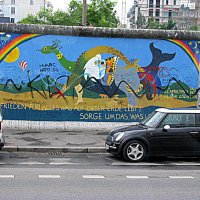 Вдоль Берлинской стены, на автобусе. :: Владимир Драгунский Вдоль Берлинской стены, на автобусе. :: Владимир Драгунский