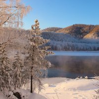 Утренняя река :: елена беликова Утренняя река :: елена беликова