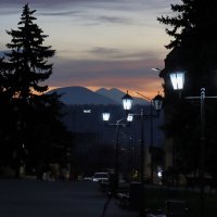 Вечерний Пятигорск. :: Александр Николаев Вечерний Пятигорск. :: Александр Николаев