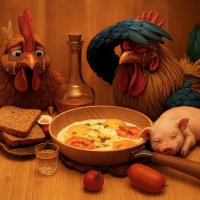 Ужин :: Александр Деревяшкин