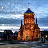 Церковь Богоявления Господня на Гутуевском острове :: Алексей Говорушкин 