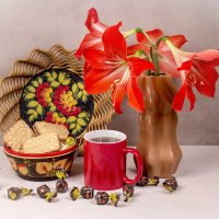 Чаепитие :: Людмила Павловна Крышковец Чаепитие :: Людмила Павловна Крышковец