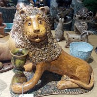 Работы мастеров скопинской керамики династии Якушкиных. :: Galina Solovova