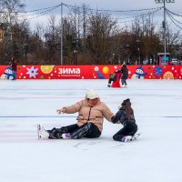 Скользкий лёд. :: Анатолий. Chesnavik.