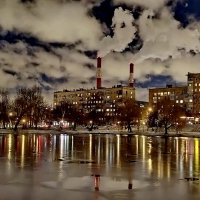 Дым из трубы :: Александр Чеботарь