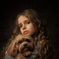 Девочка с собачкой :: Татьяна Звада