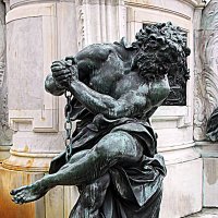 Фрагмент фонтана дворца Шарлоттенбург. :: Владимир Драгунский