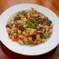 Про лобио с грибами.. :: Андрей Заломленков