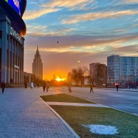 Морозный рассвет :: Александр Конов