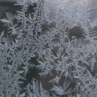 Зимние узоры. Работа двух дедушек Мороза и меня. :: олег свирский 