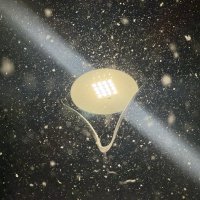 Фонарь и космос ))? :: Анна Камс