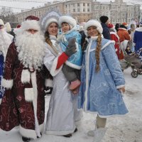 Парад Дедов Морозов - долгожданное событие :: Татьяна Машошина