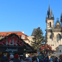 Рождественская ярмарка(Староместская площадь) :: Светлана Баталий