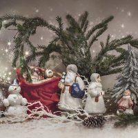 Вот и к нам зима пришла,не опоздала!..С наступающим Новым Годом всех! :: Bosanat 