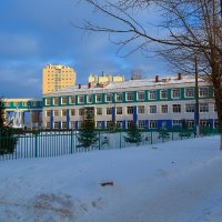 Новочебоксарск. Химико-Механический техникум. :: Пётр Чернега Новочебоксарск. Химико-Механический техникум. :: Пётр Чернега