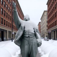 Ленин в январе... :: Андрей Заломленков