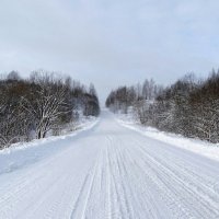 Дорога в новый 2026 -й год (репортаж из поездок по области) :: Милешкин Владимир Алексеевич 