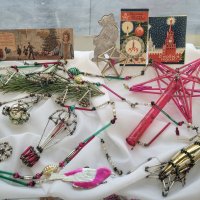 Ёлочные игрушки из стекляруса :: Татьяна Машошина