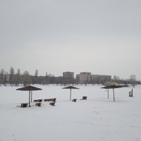 пляж в марте :: Елена Шаламова