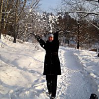 УРА СНЕГУ! :: Елена Семигина УРА СНЕГУ! :: Елена Семигина