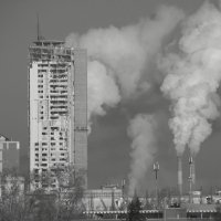 Индустриальный пейзаж. :: Сергей Сергеев