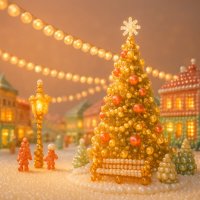 Бисерная зима :: Оксана Федосова