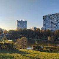 Пруд в московском  парке :: Фотогруппа Весна