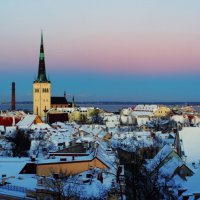 Таллин с первым большим снегом :: Aida10 