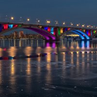 Вечерний Красноярск :: Марина Фомина. Вечерний Красноярск :: Марина Фомина.