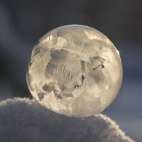 Пузырь на снегу :: Андрей Пристяжнюк Пузырь на снегу :: Андрей Пристяжнюк