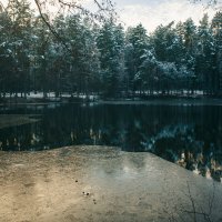 Предзимье на ручье Рябиновка :: Вячеслав Владимирович Предзимье на ручье Рябиновка :: Вячеслав Владимирович