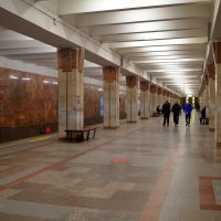 40 лет Новосибирскому метрополитену. Станция Октябрьская :: Татьяна Лютаева