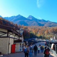 Адлер... горы... курорт Роза Хутор... :: Нина Бутко Адлер... горы... курорт Роза Хутор... :: Нина Бутко