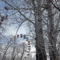 Городская картинка зимы :: Андрей Хлопонин Городская картинка зимы :: Андрей Хлопонин